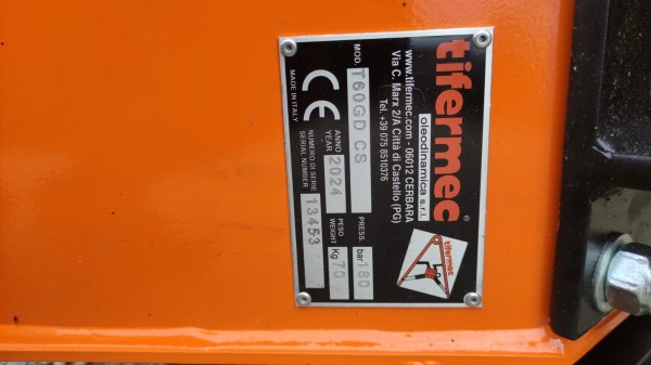 Testata trinciante Tifermec T60GD CS